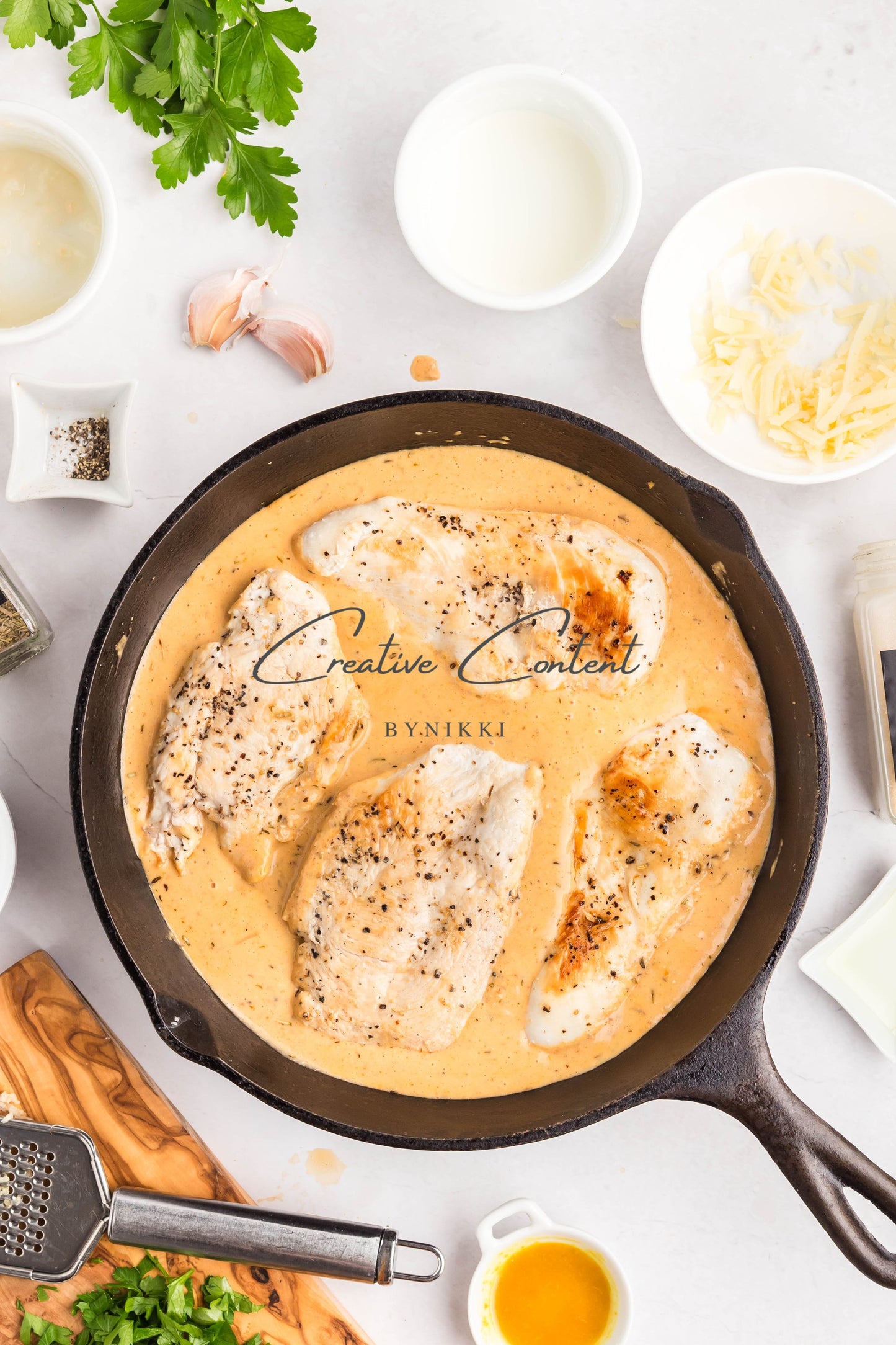 Smothered Chicken - Set 1 of 2