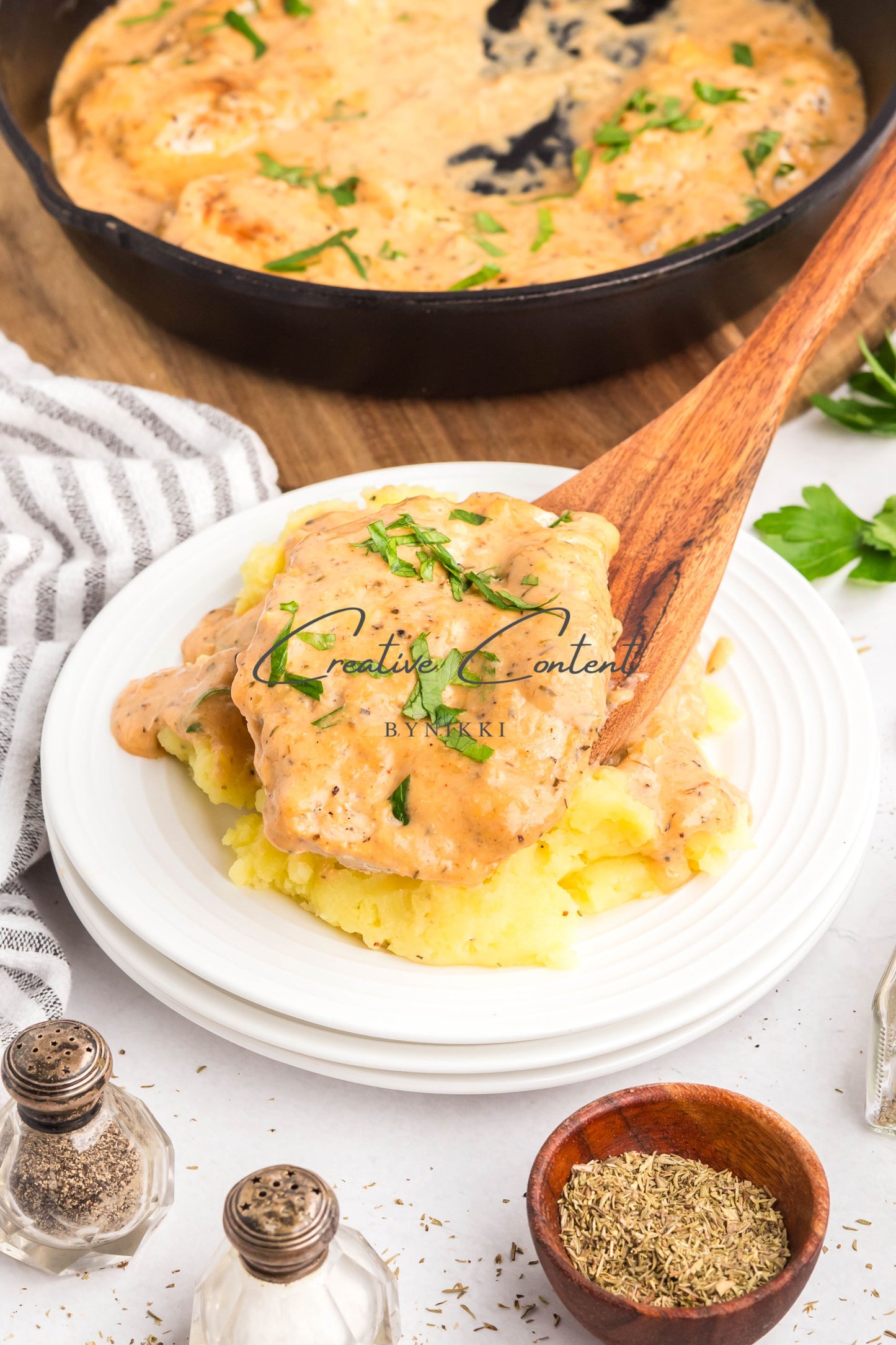 Smothered Chicken - Set 1 of 2