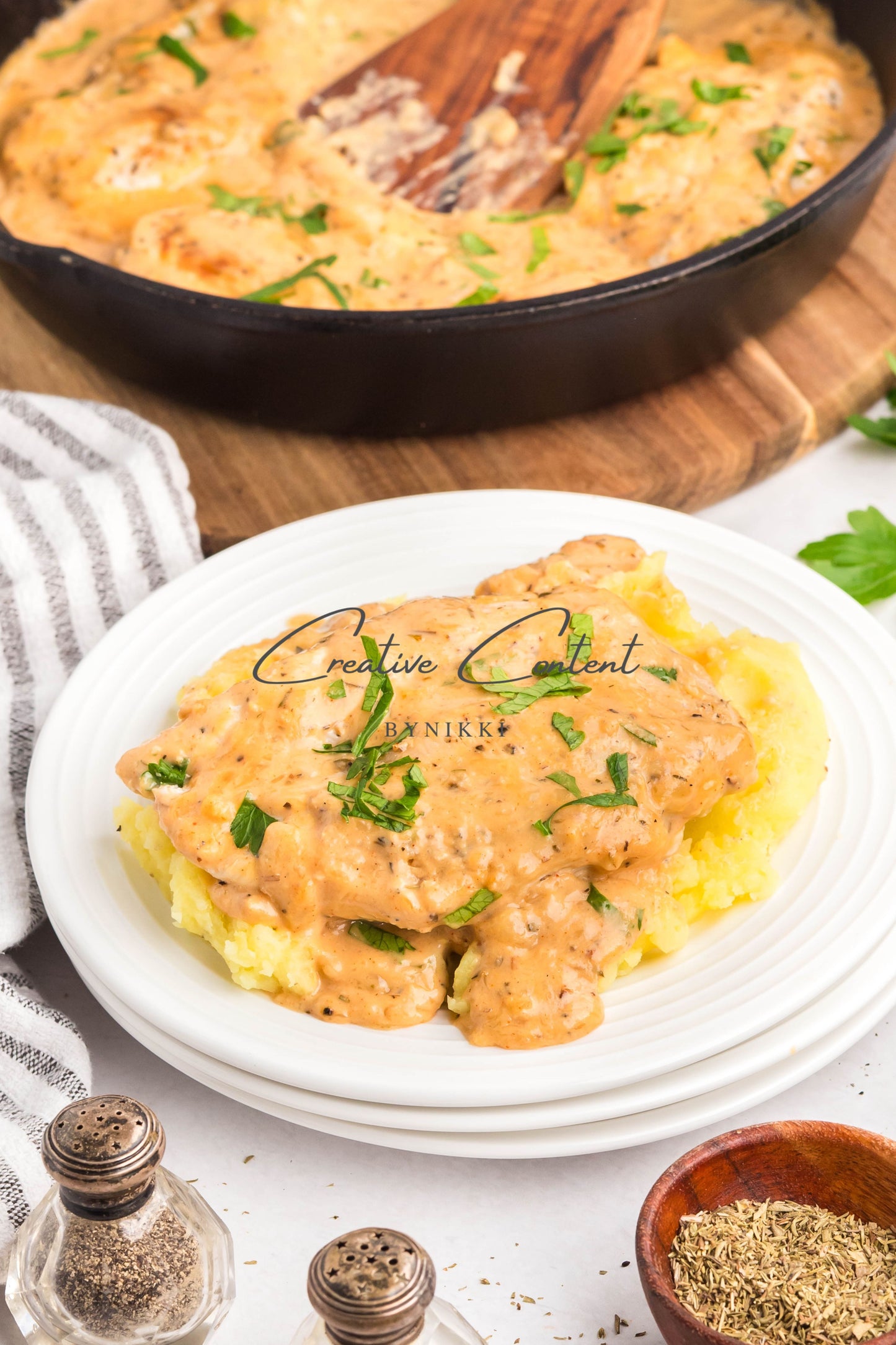 Smothered Chicken - Set 1 of 2