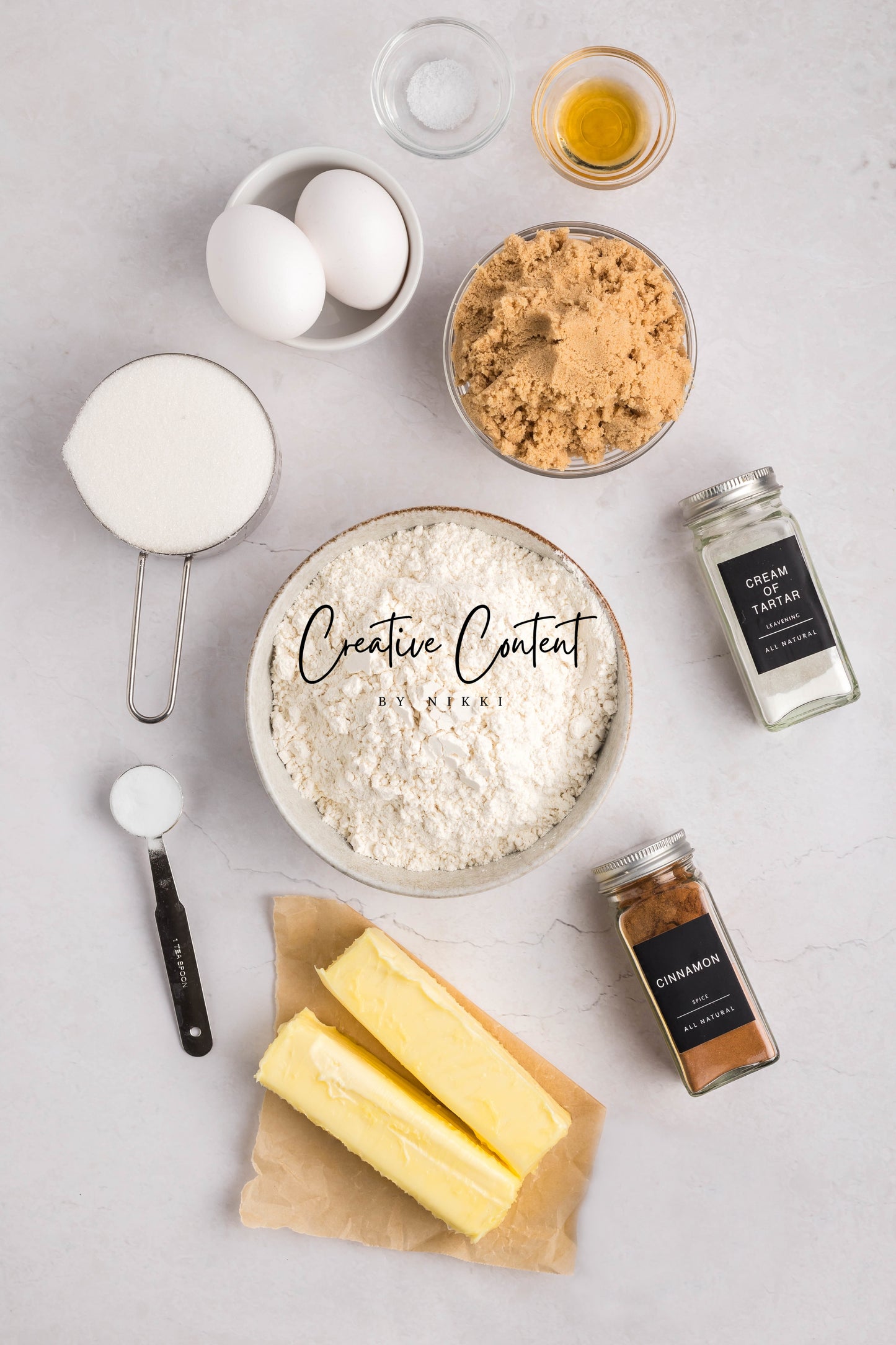 Snickerdoodle Bars + Cinnamon Cream Cheese Frosting - Set 2 of 2