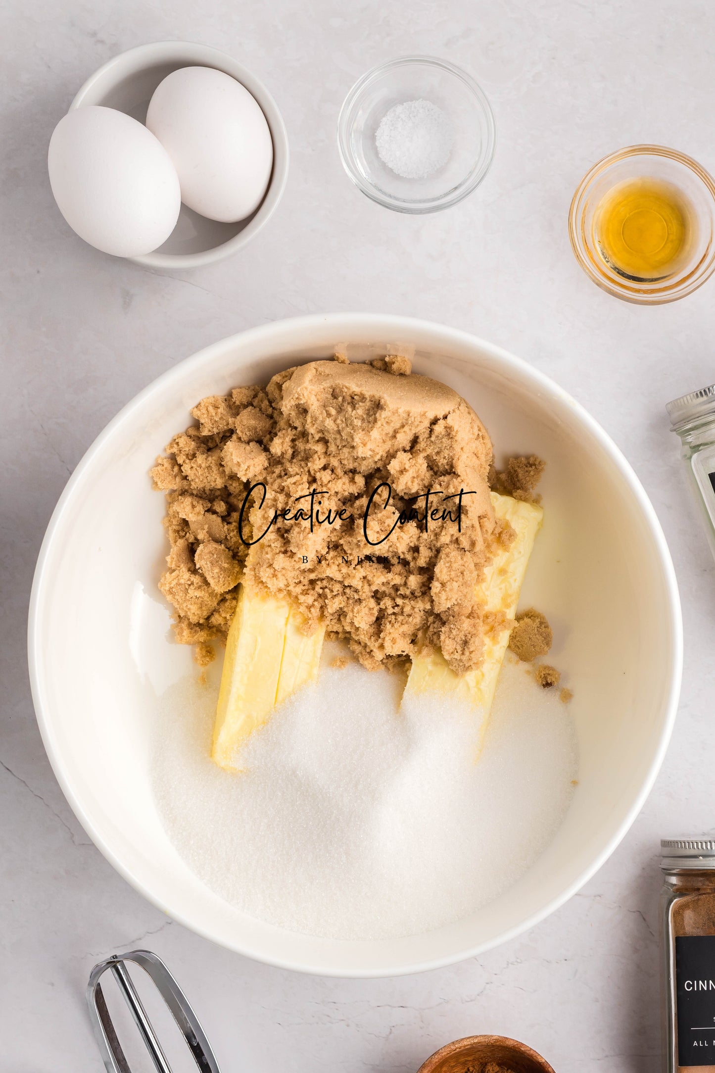 Snickerdoodle Bars + Cinnamon Cream Cheese Frosting - Set 2 of 2