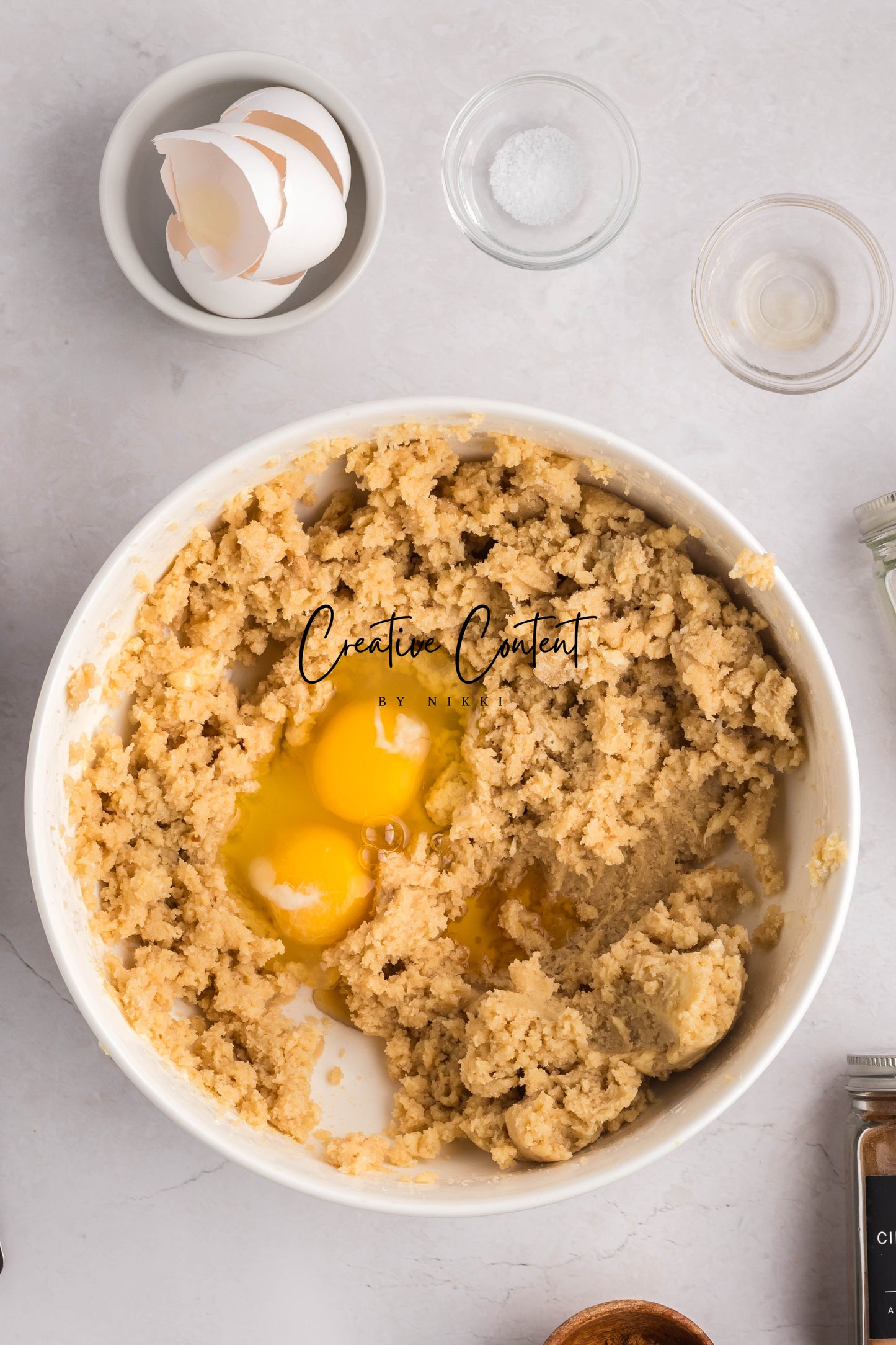 Snickerdoodle Bars + Cinnamon Cream Cheese Frosting - Set 1 of 2
