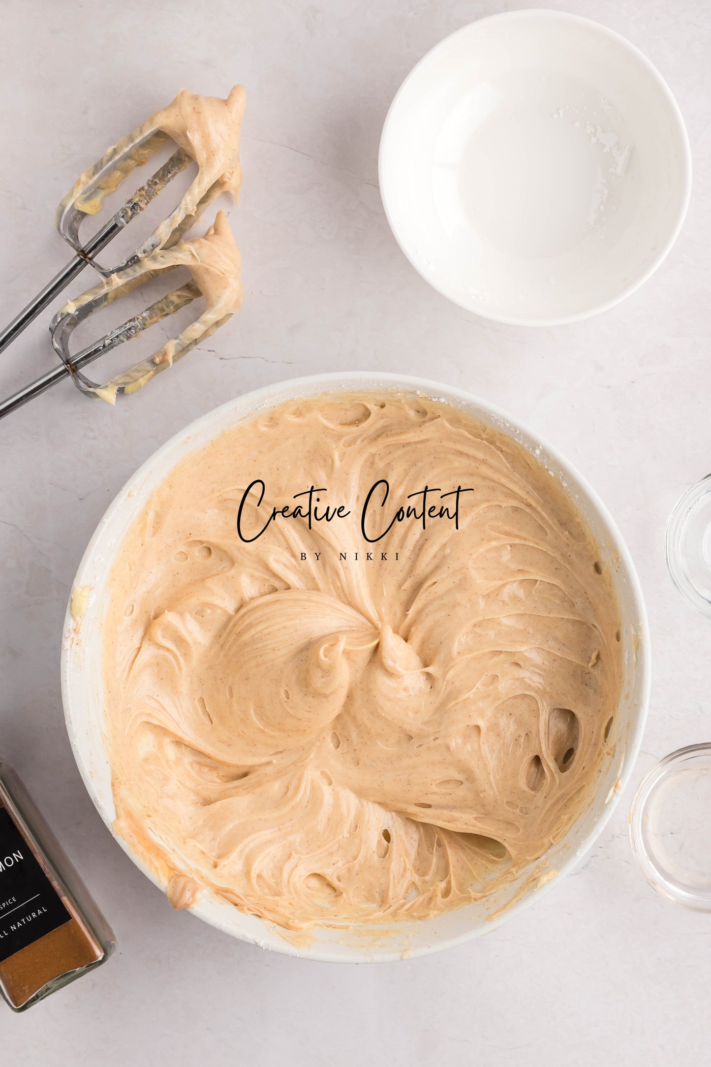 Snickerdoodle Bars + Cinnamon Cream Cheese Frosting - Set 2 of 2