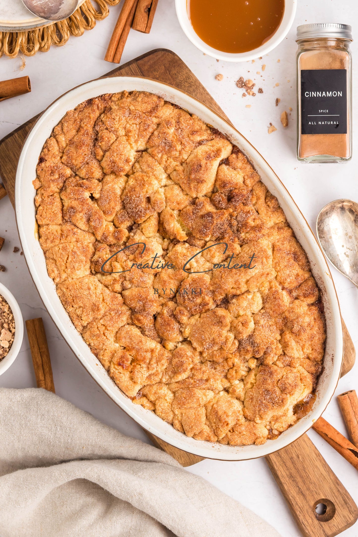 Snickerdoodle Apple Cobbler -  Exclusive