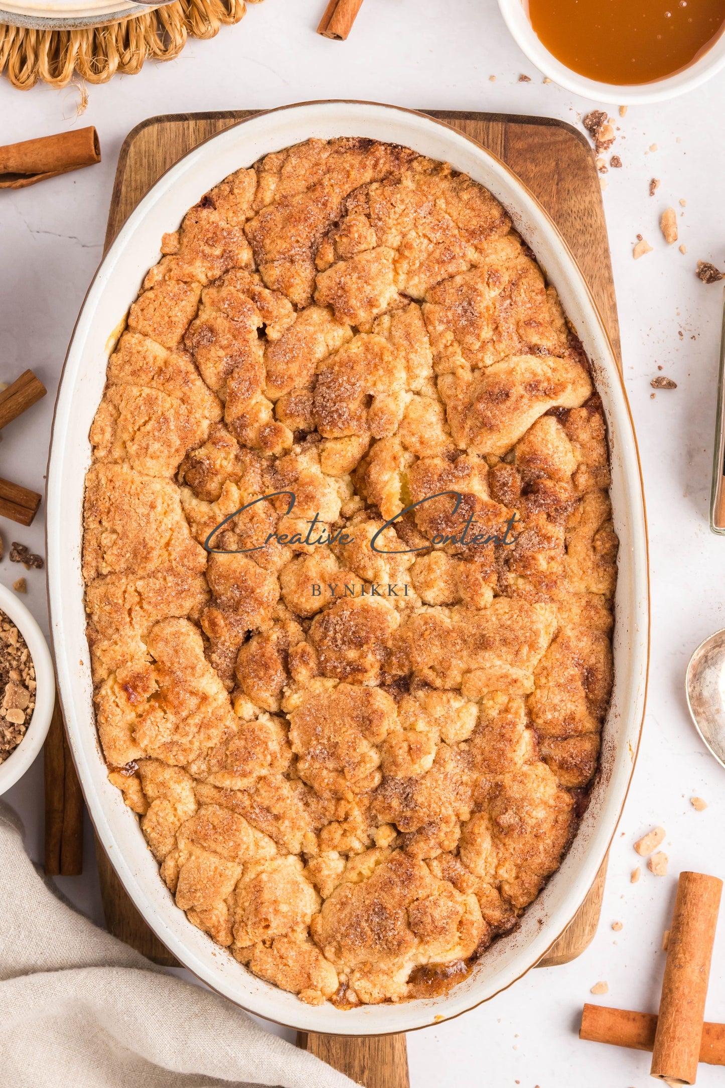 Snickerdoodle Apple Cobbler -  Exclusive