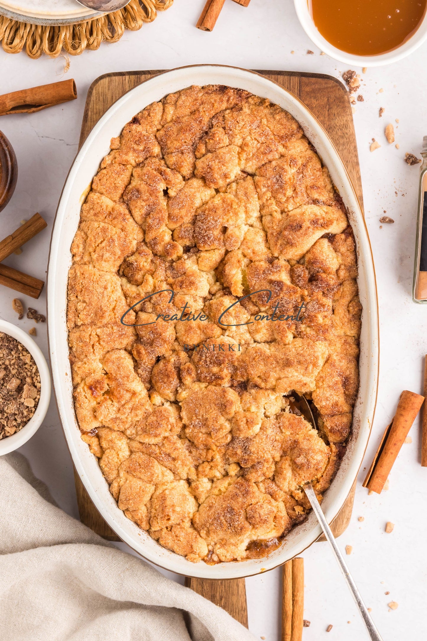 Snickerdoodle Apple Cobbler -  Exclusive