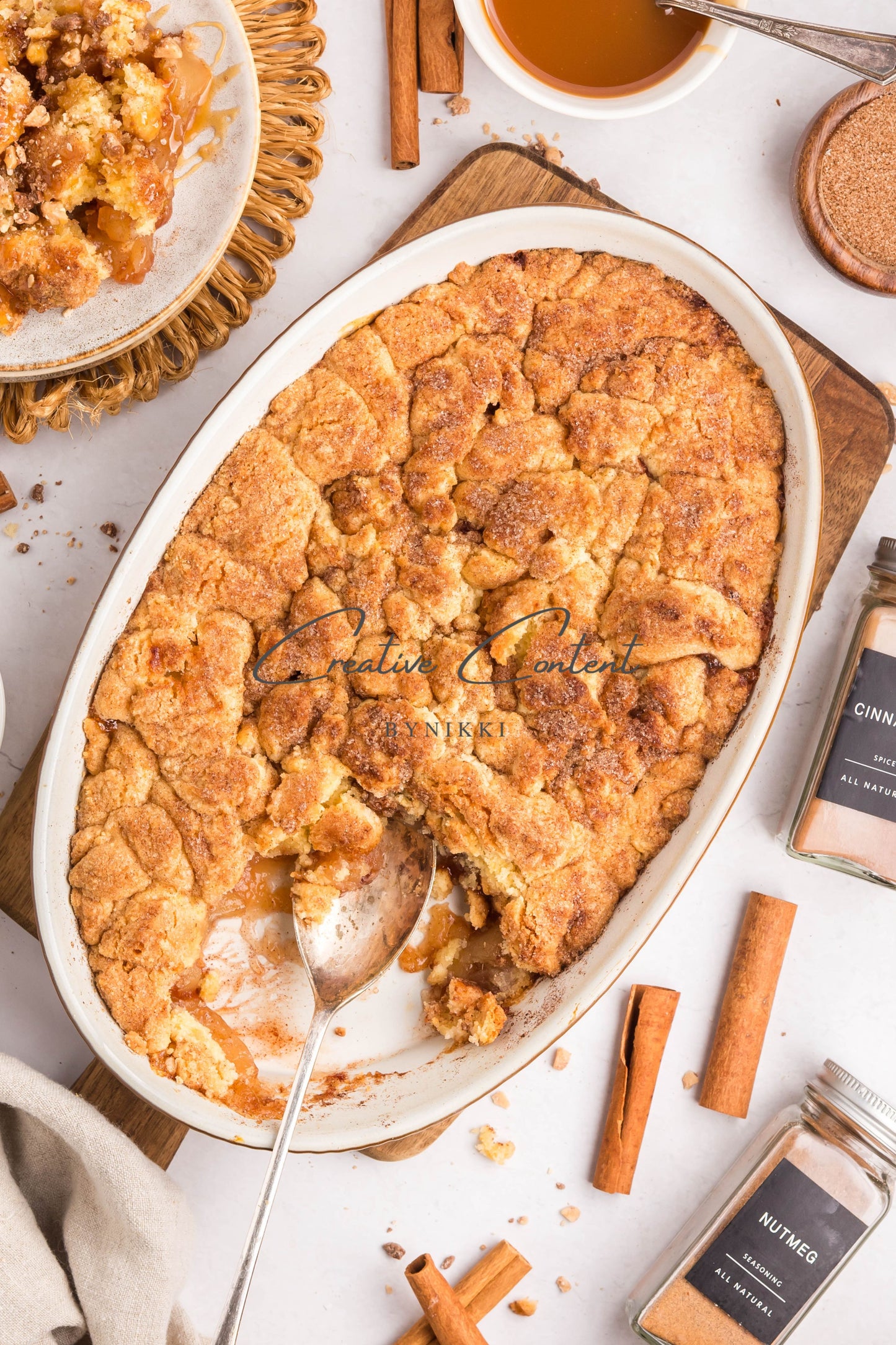 Snickerdoodle Apple Cobbler -  Exclusive