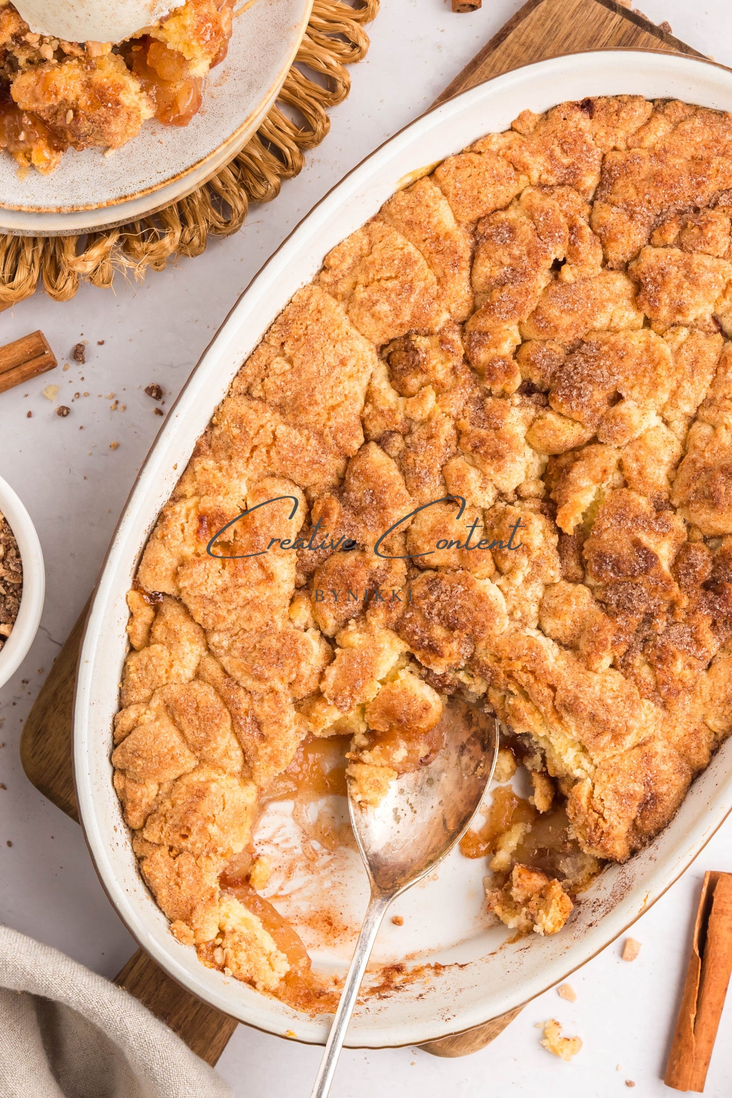 Snickerdoodle Apple Cobbler -  Exclusive