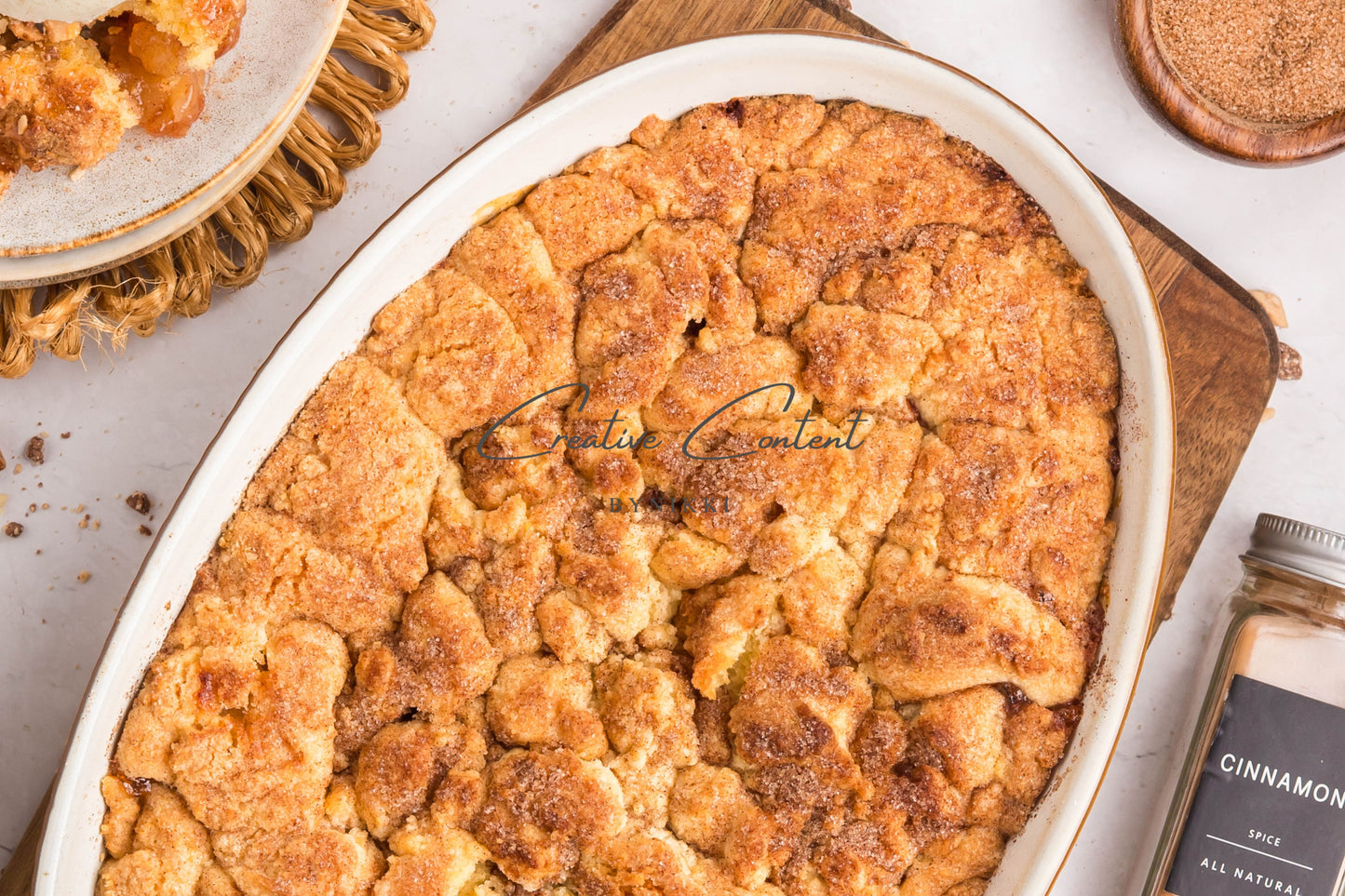 Snickerdoodle Apple Cobbler -  Exclusive