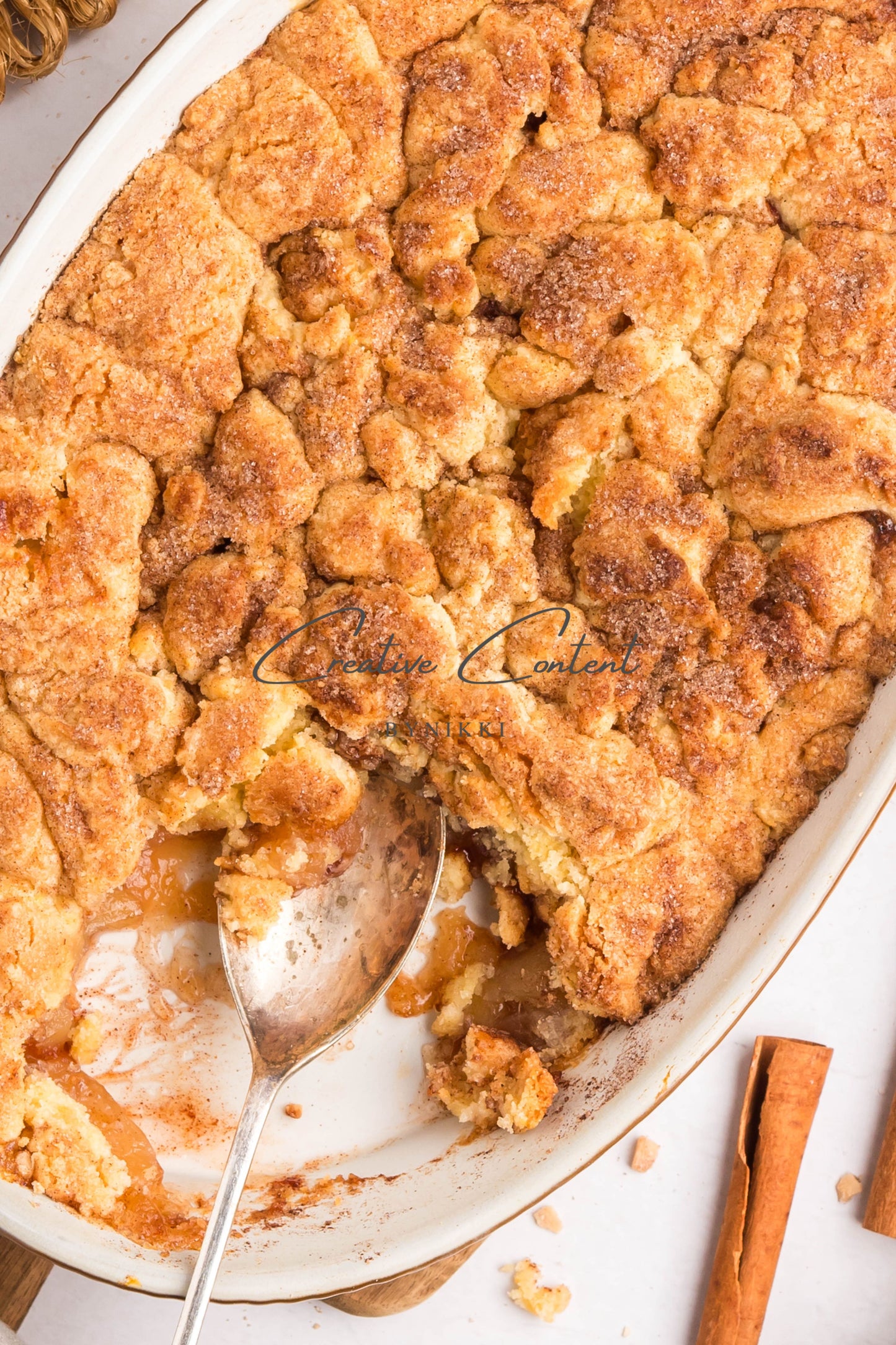 Snickerdoodle Apple Cobbler -  Exclusive