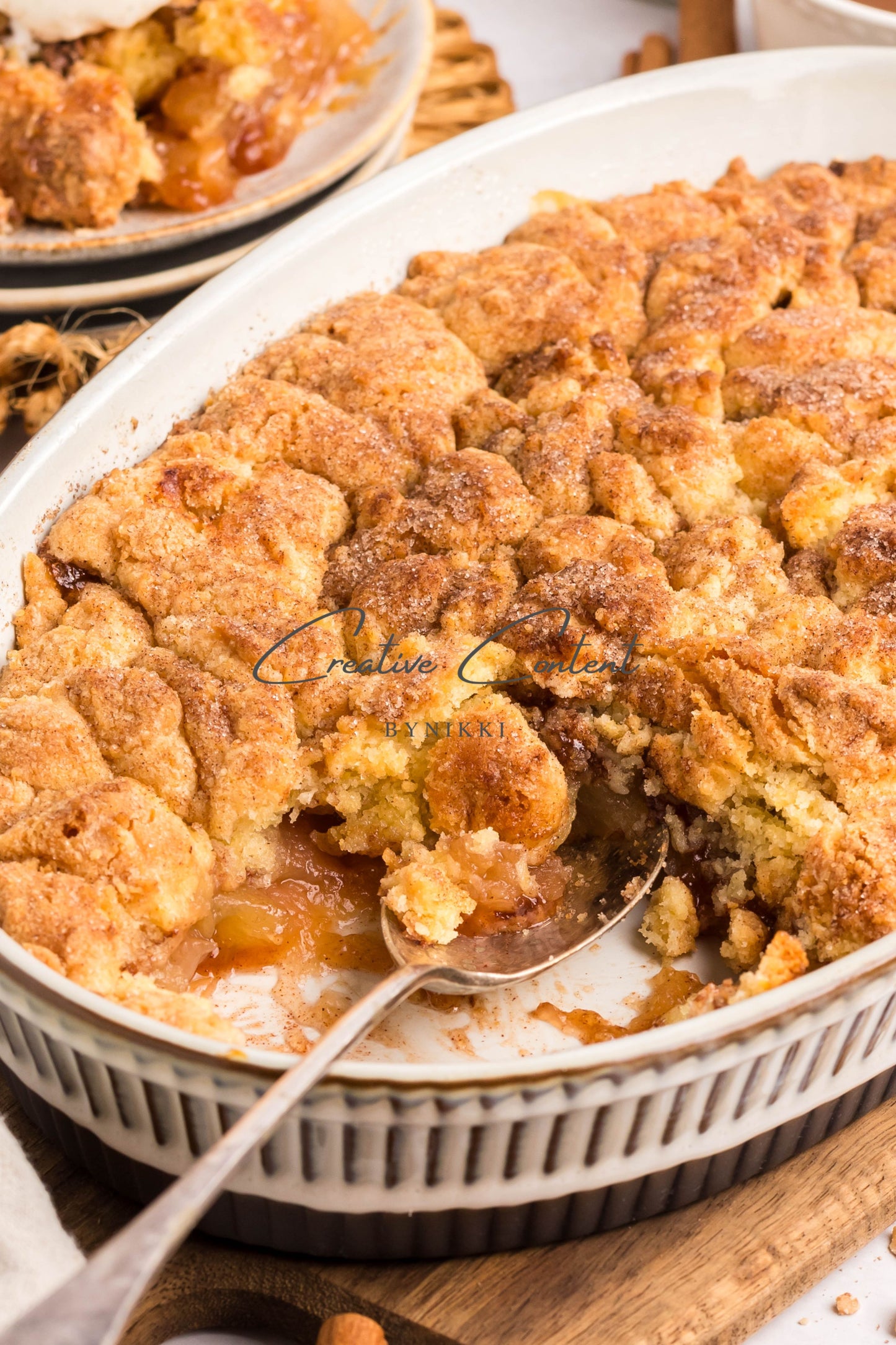 Snickerdoodle Apple Cobbler -  Exclusive