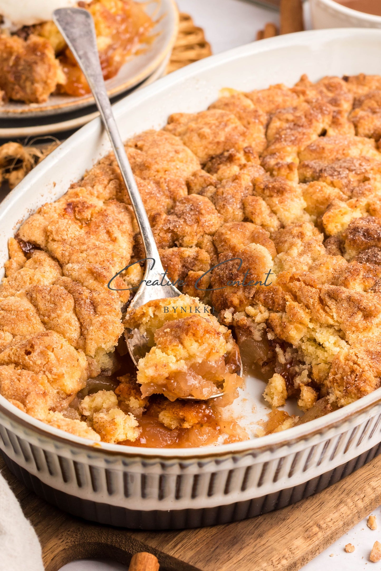 Snickerdoodle Apple Cobbler -  Exclusive