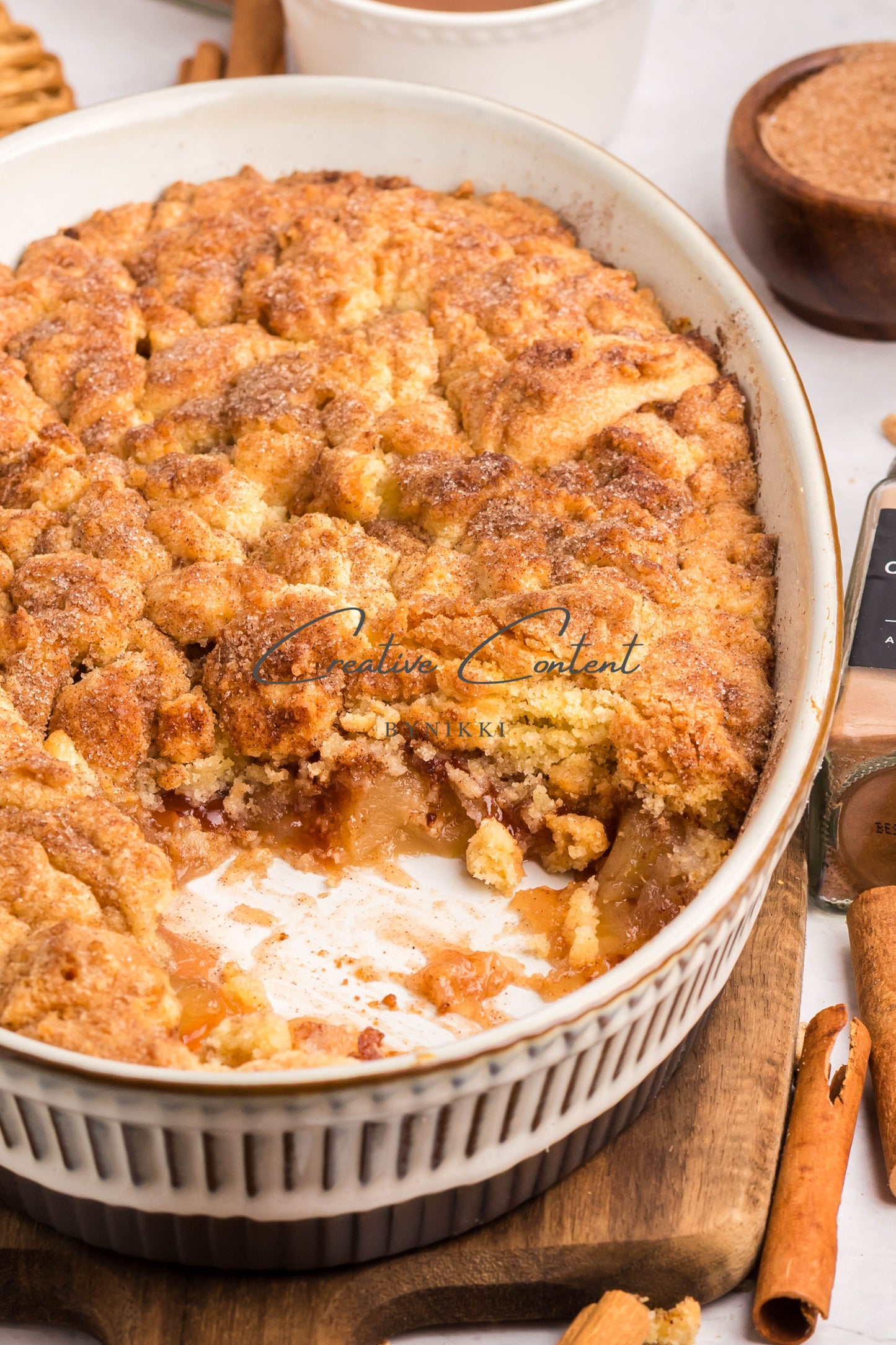 Snickerdoodle Apple Cobbler -  Exclusive
