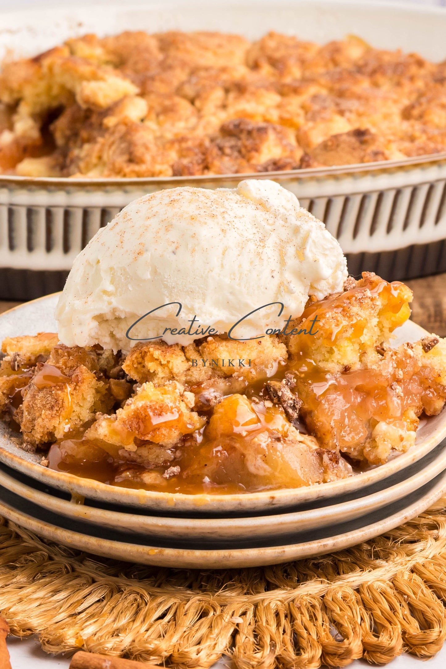 Snickerdoodle Apple Cobbler -  Exclusive