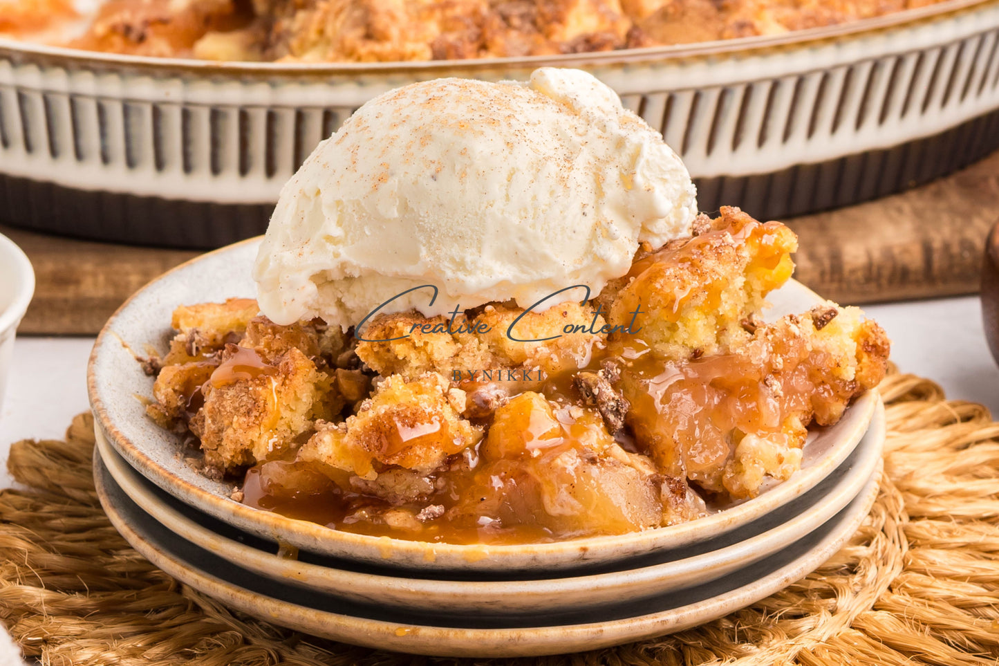 Snickerdoodle Apple Cobbler -  Exclusive
