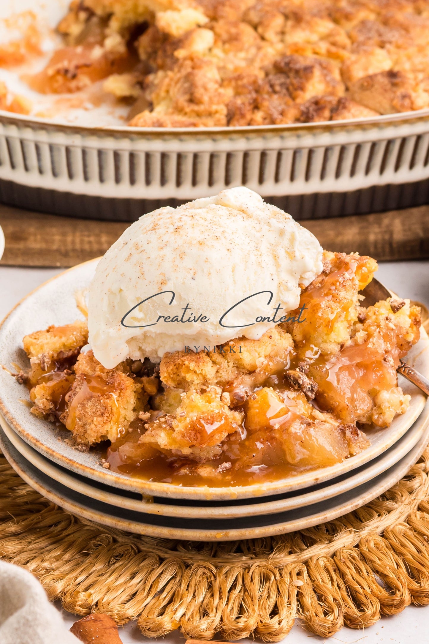 Snickerdoodle Apple Cobbler -  Exclusive