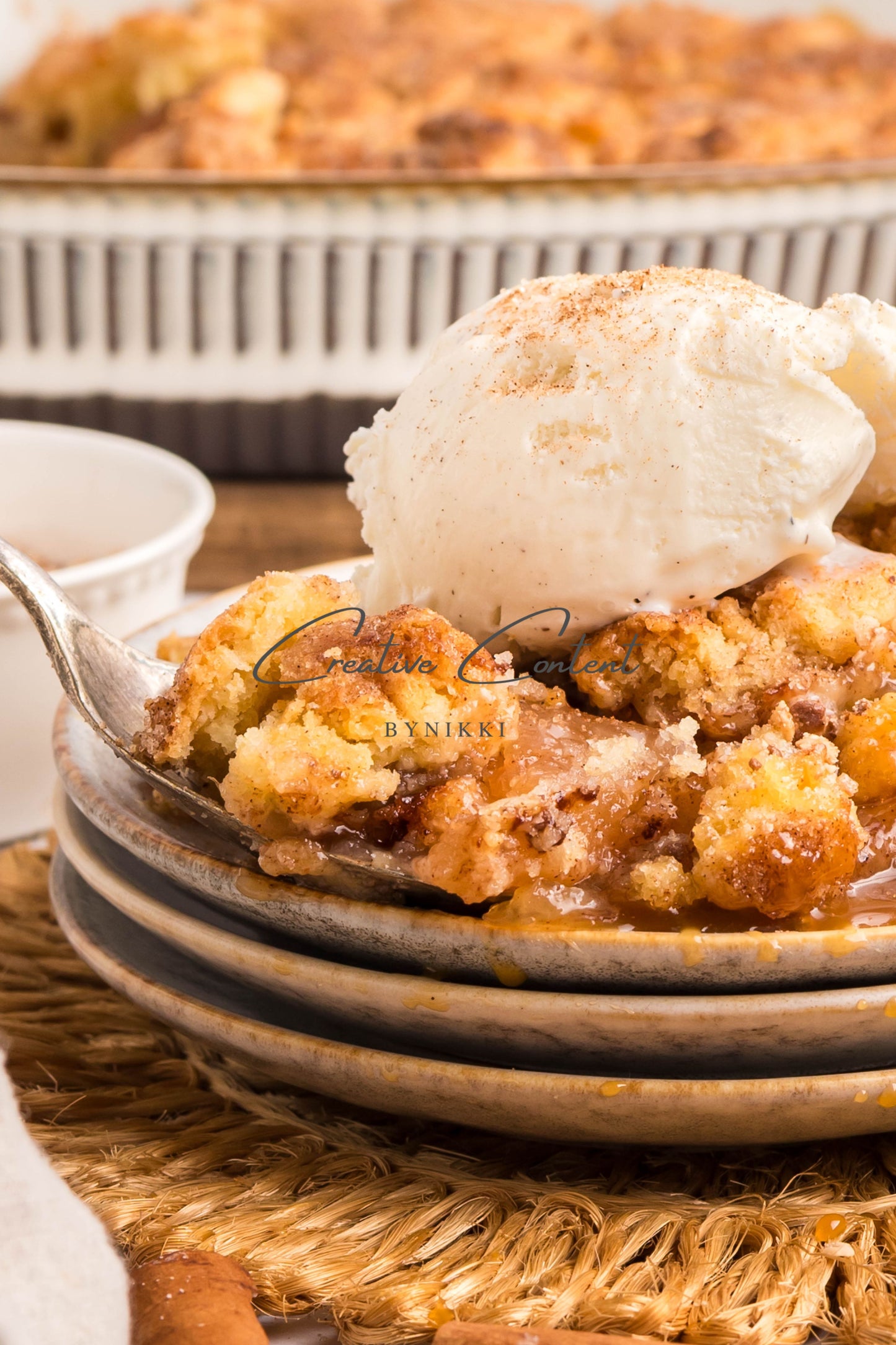 Snickerdoodle Apple Cobbler -  Exclusive