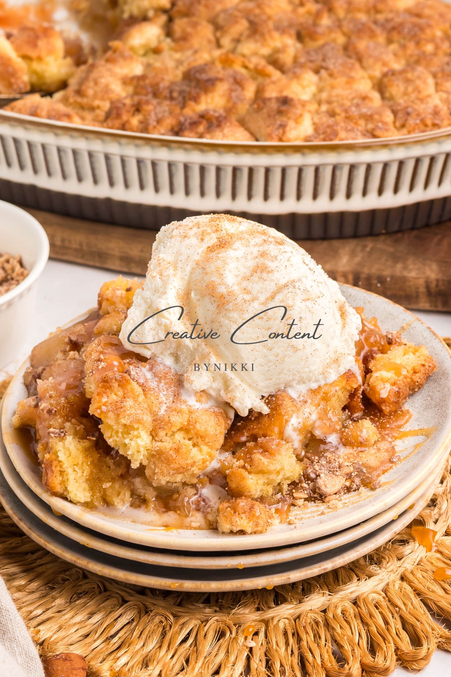 Snickerdoodle Apple Cobbler -  Exclusive
