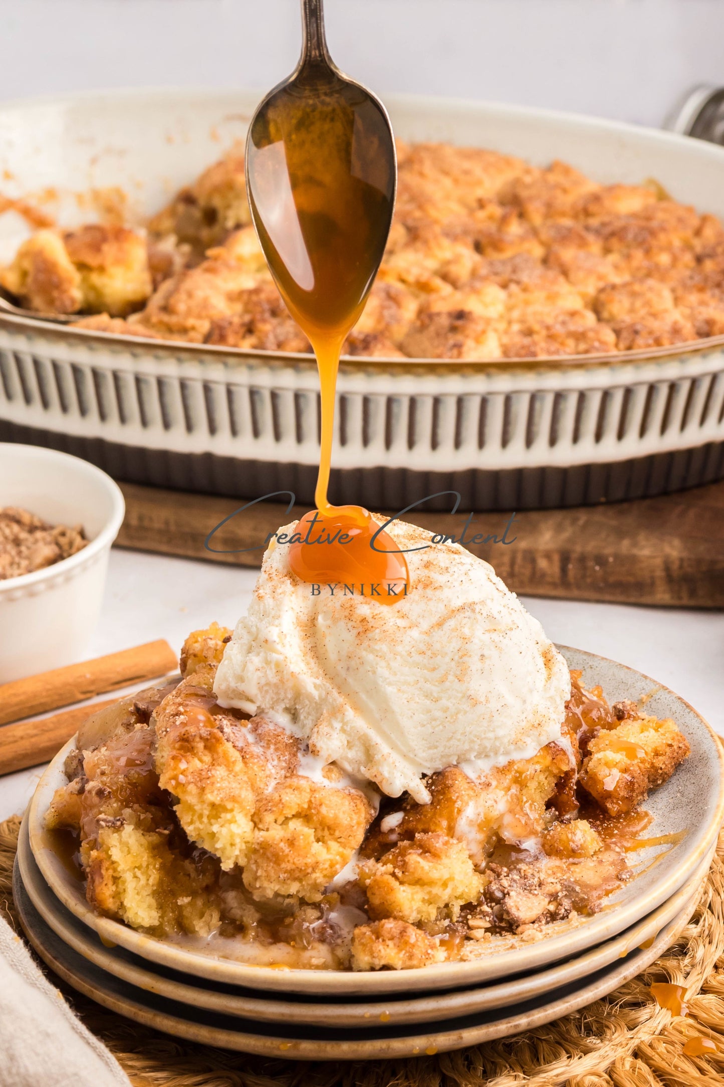 Snickerdoodle Apple Cobbler -  Exclusive