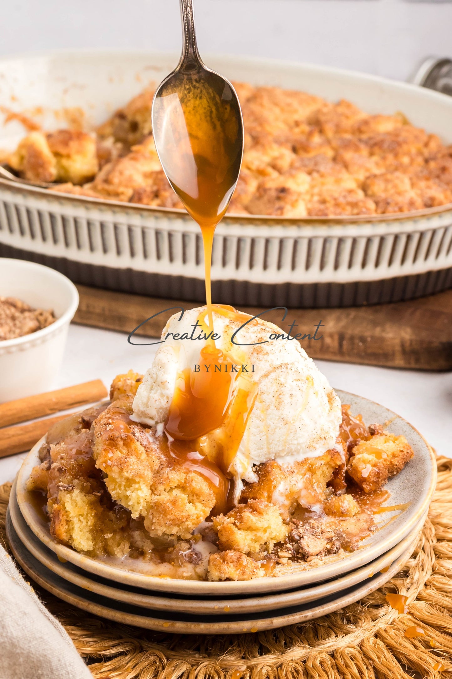 Snickerdoodle Apple Cobbler -  Exclusive