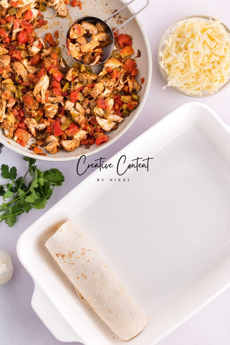 Sour Cream Chicken Enchiladas - Exclusive