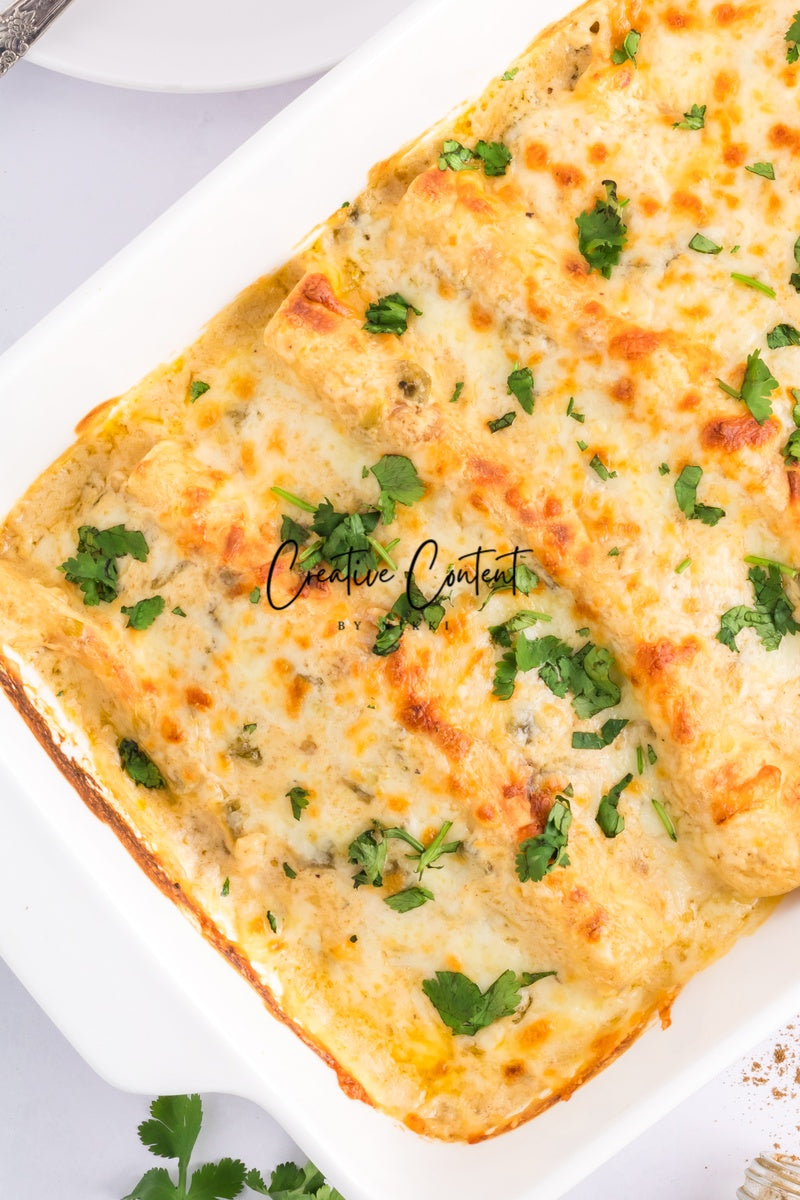 Sour Cream Chicken Enchiladas - Exclusive