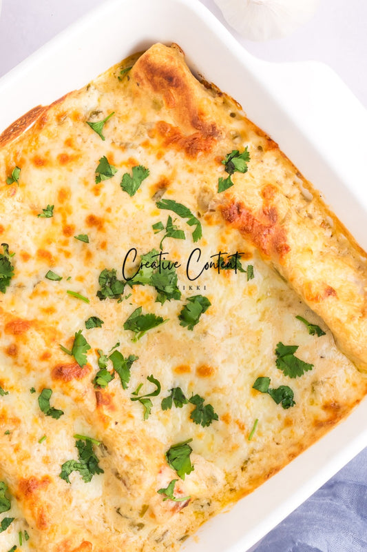 Sour Cream Chicken Enchiladas - Exclusive