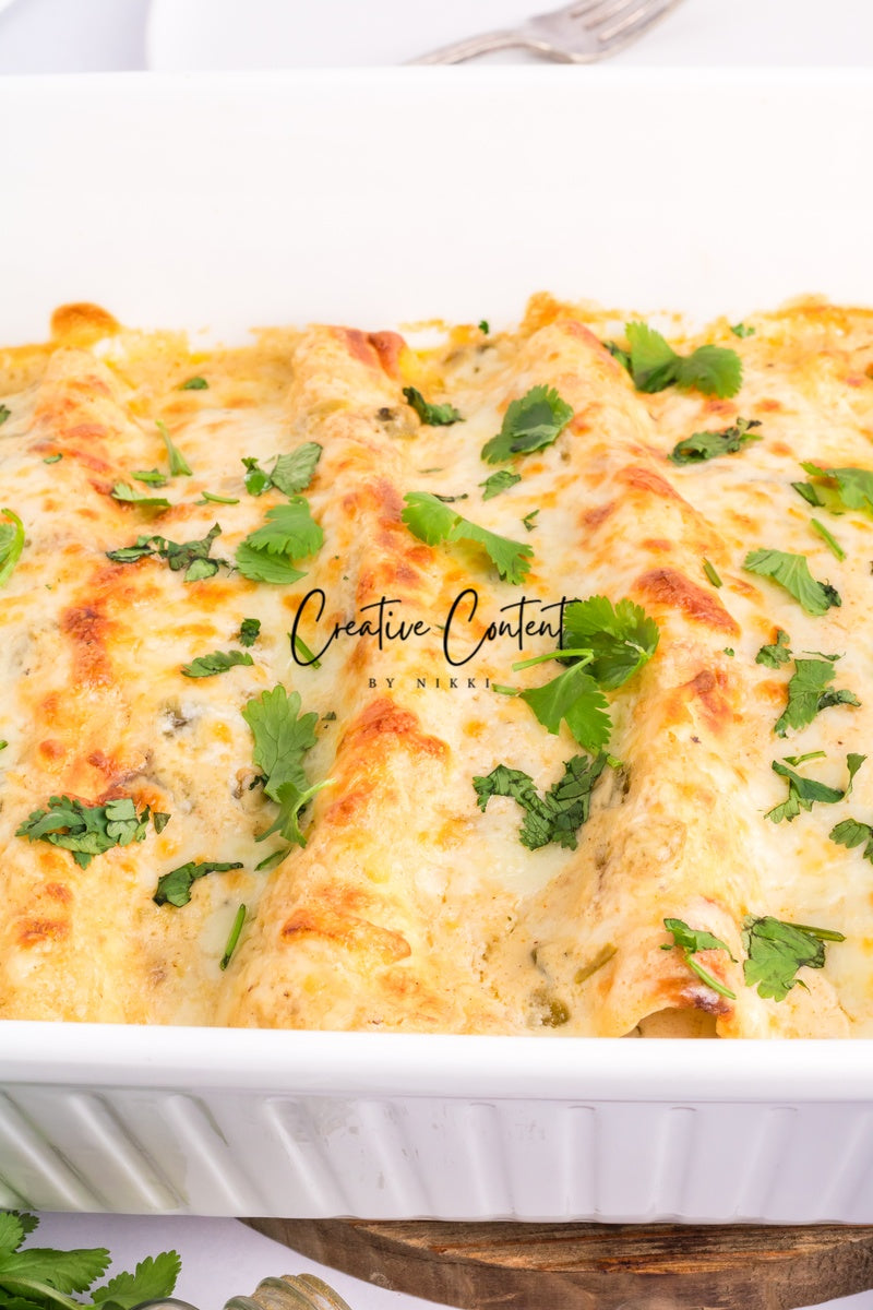 Sour Cream Chicken Enchiladas - Exclusive