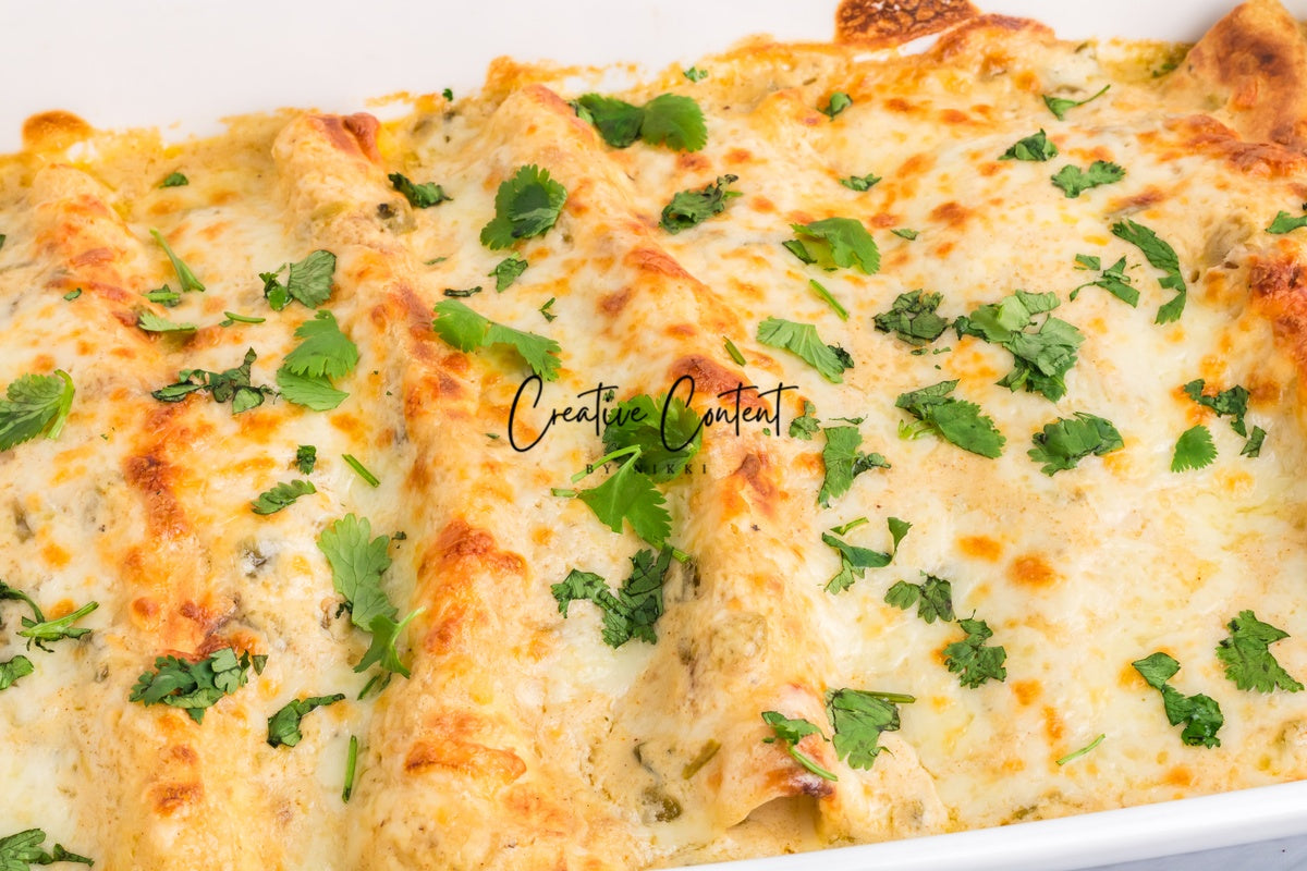 Sour Cream Chicken Enchiladas - Exclusive