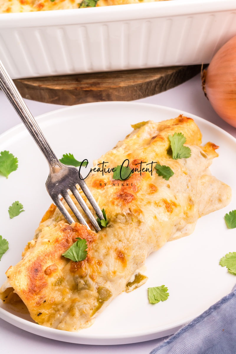 Sour Cream Chicken Enchiladas - Exclusive
