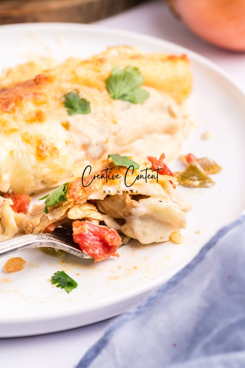 Sour Cream Chicken Enchiladas - Exclusive