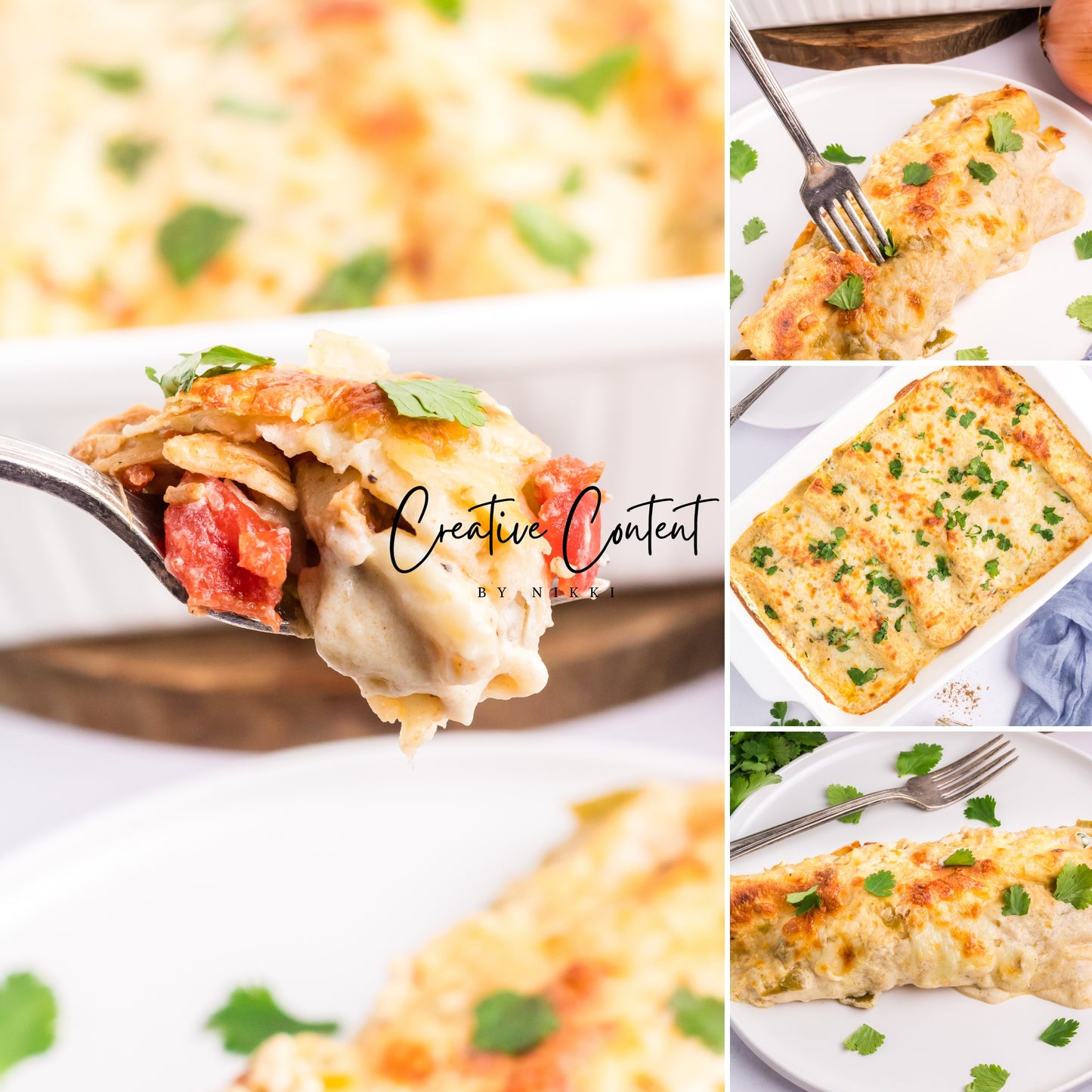 Sour Cream Chicken Enchiladas - Exclusive