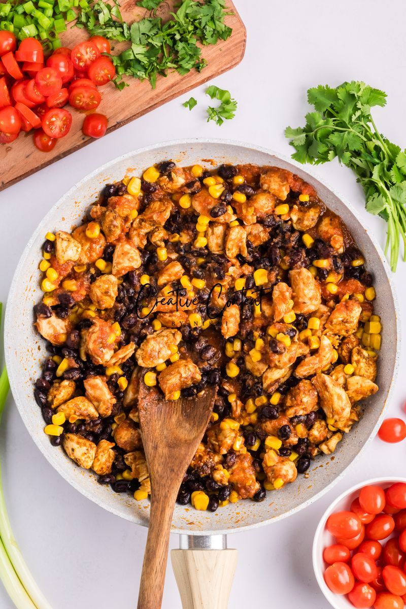 Southwest Chicken Skillet (36 Hero Shots) - Exclusive