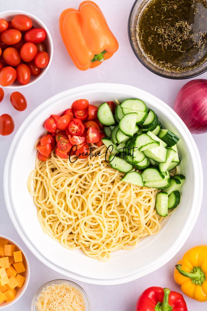 Spaghetti Pasta Salad - Set 2 of 2