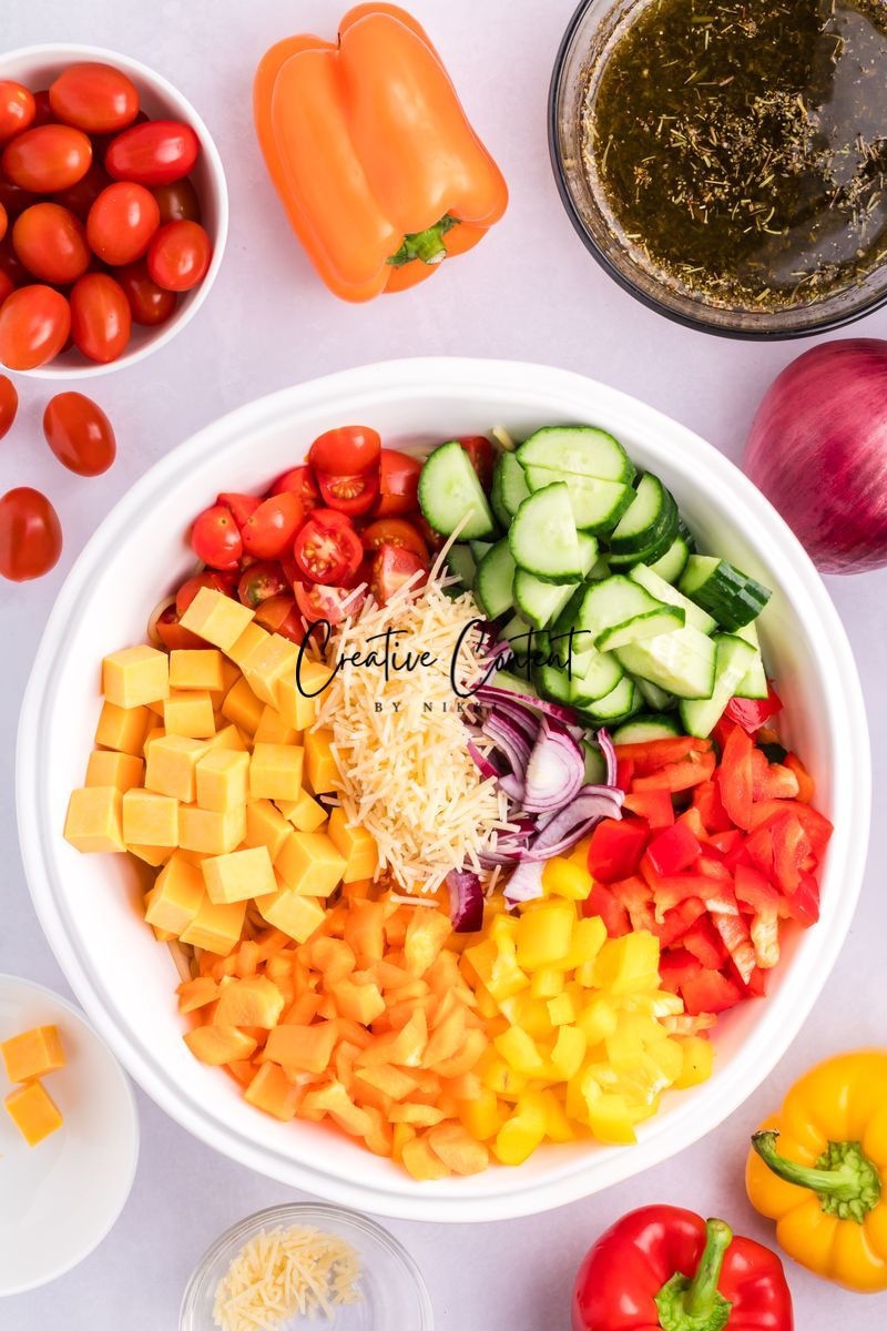 Spaghetti Pasta Salad - Set 1 of 2