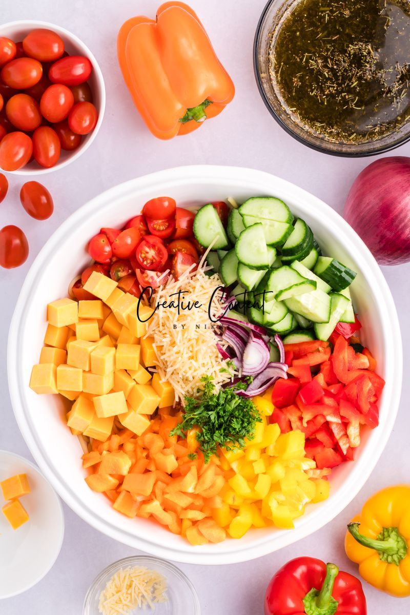 Spaghetti Pasta Salad - Set 1 of 2