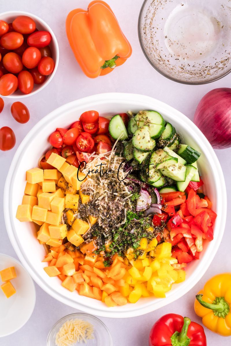Spaghetti Pasta Salad - Set 1 of 2