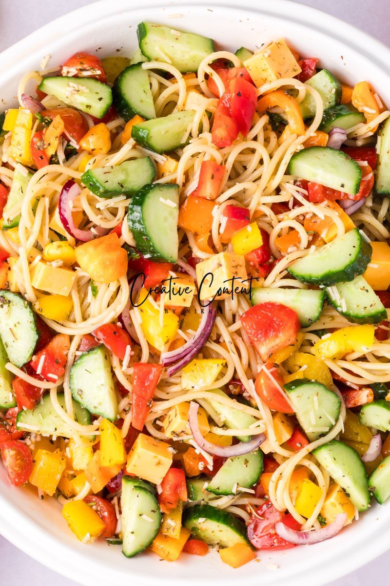 Spaghetti Pasta Salad - Set 2 of 2