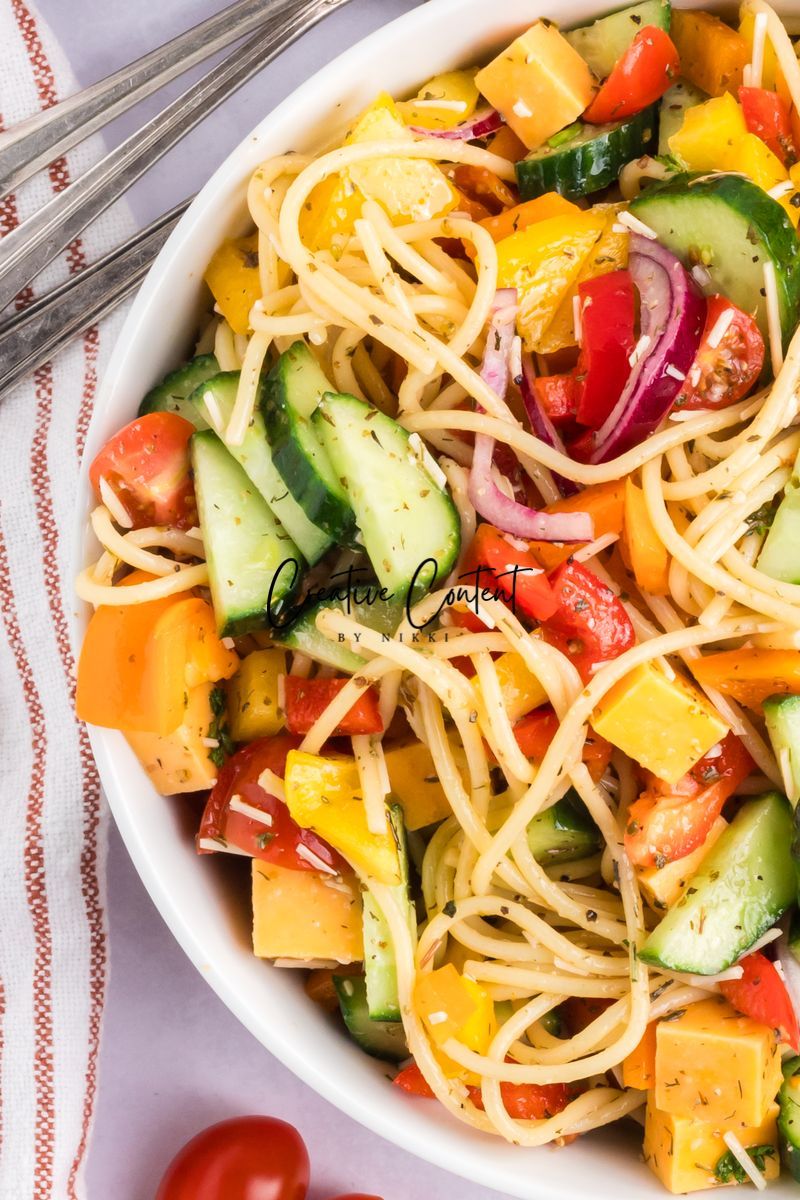 Spaghetti Pasta Salad - Set 1 of 2