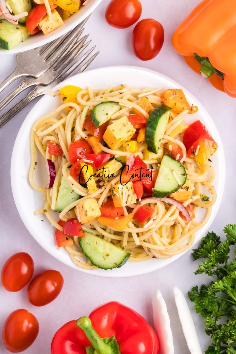 Spaghetti Pasta Salad - Set 1 of 2