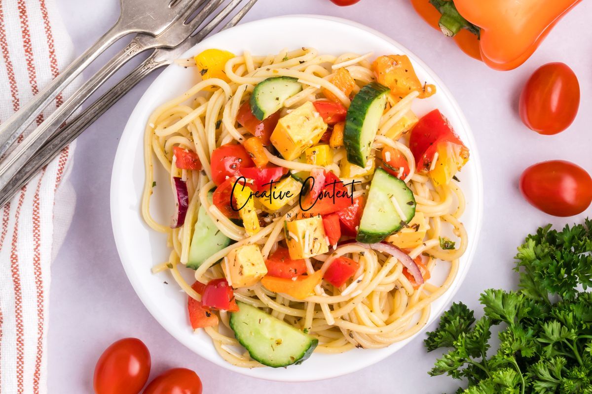 Spaghetti Pasta Salad - Set 1 of 2