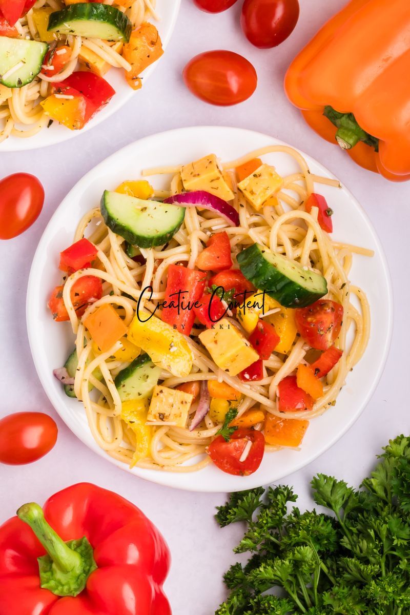 Spaghetti Pasta Salad - Set 1 of 2