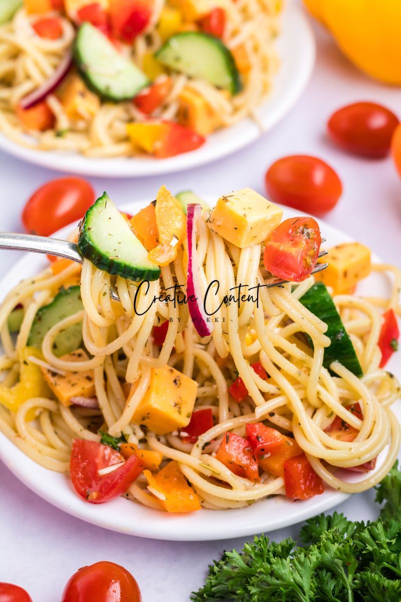 Spaghetti Pasta Salad - Set 1 of 2