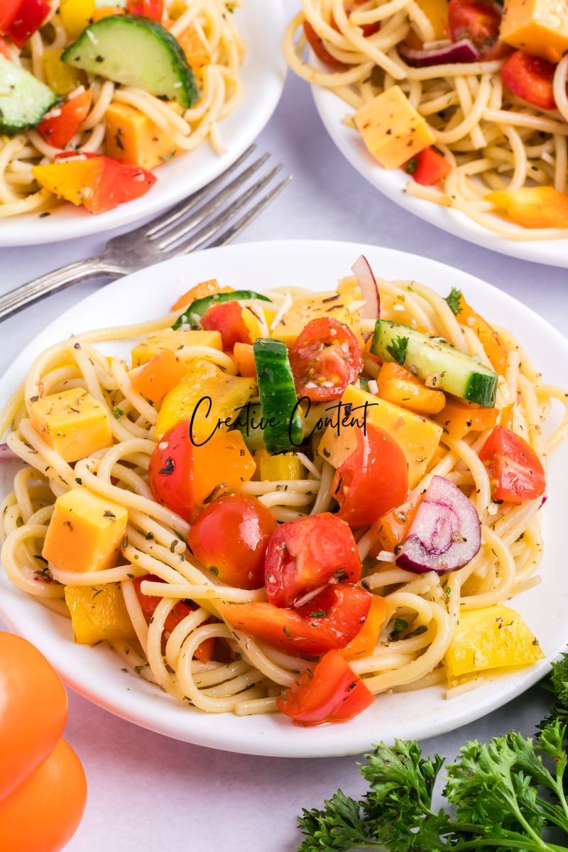 Spaghetti Pasta Salad - Set 1 of 2