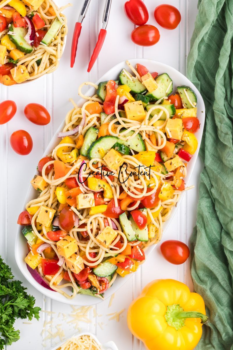 Spaghetti Pasta Salad - Set 2 of 2