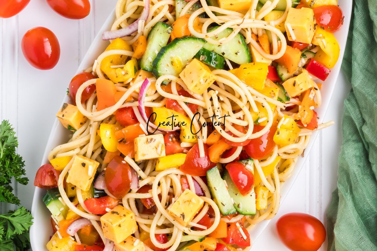 Spaghetti Pasta Salad - Set 2 of 2