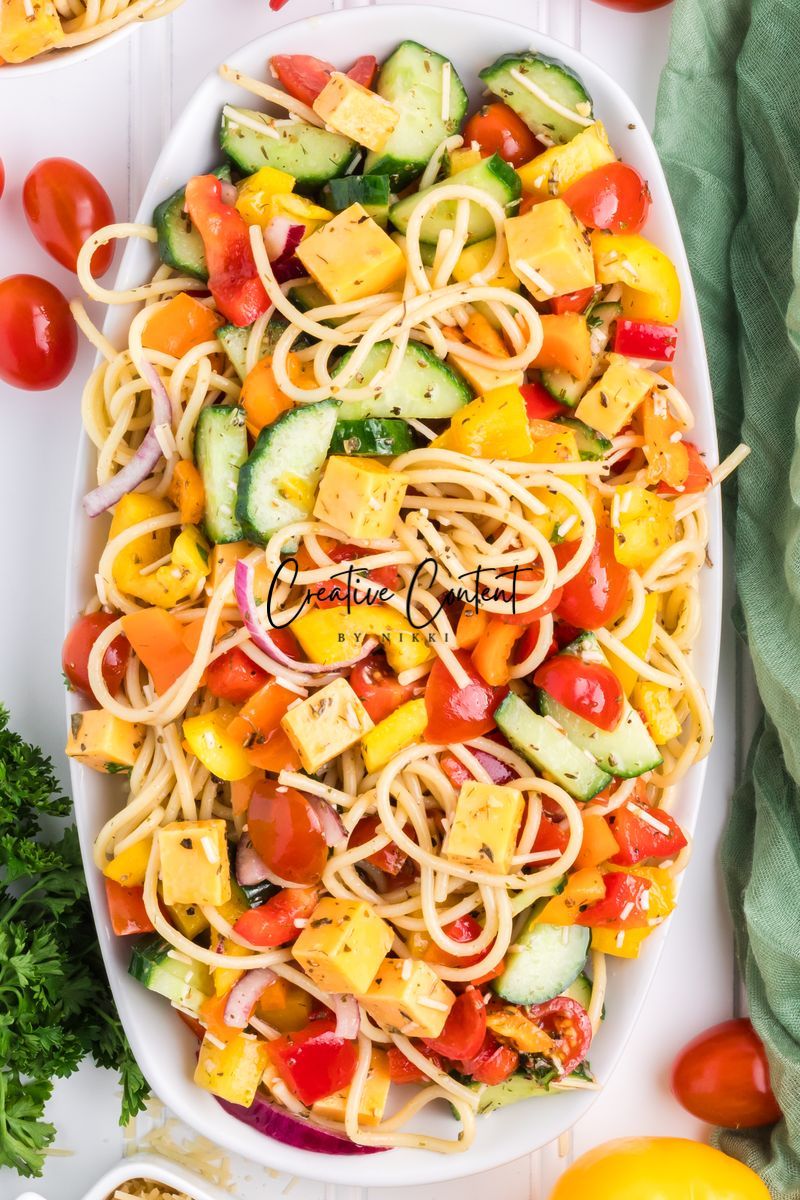 Spaghetti Pasta Salad - Set 2 of 2