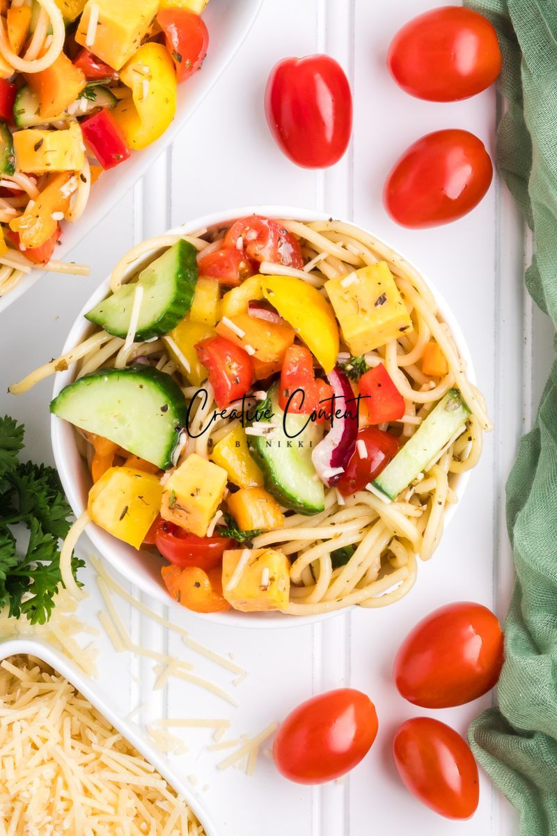 Spaghetti Pasta Salad - Set 2 of 2