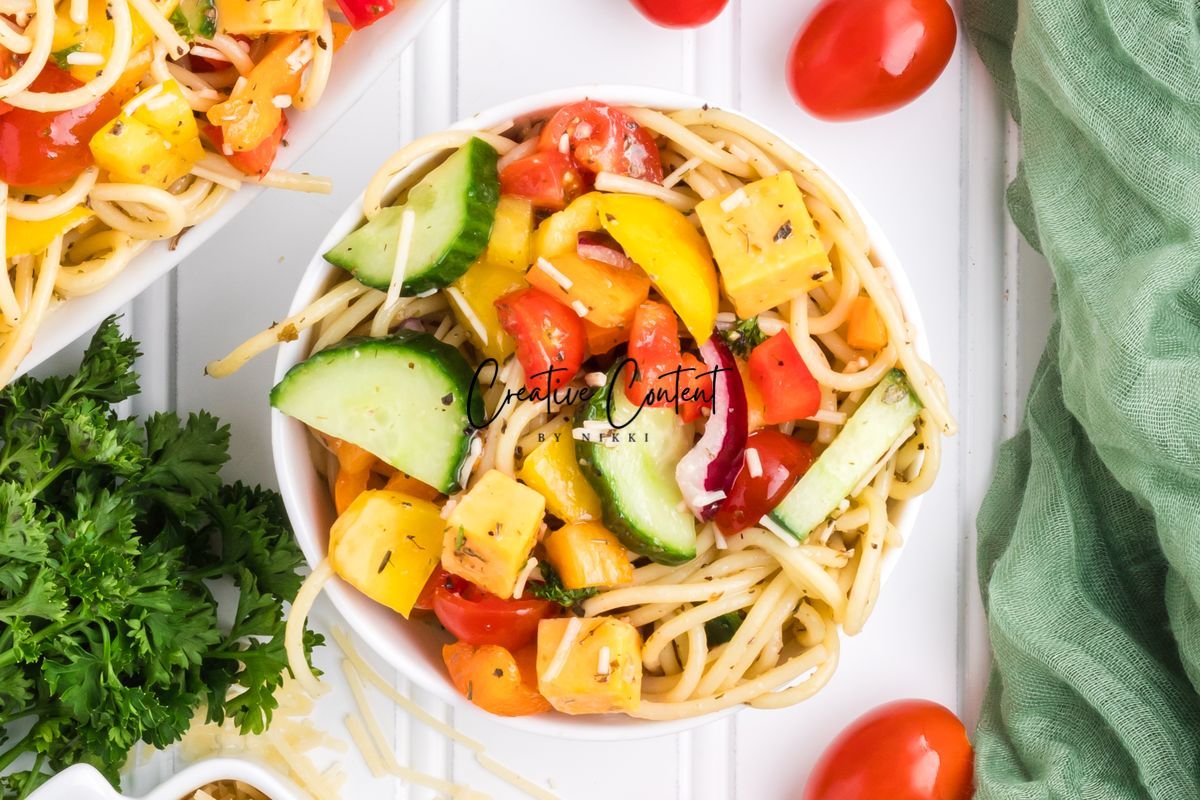 Spaghetti Pasta Salad - Set 2 of 2
