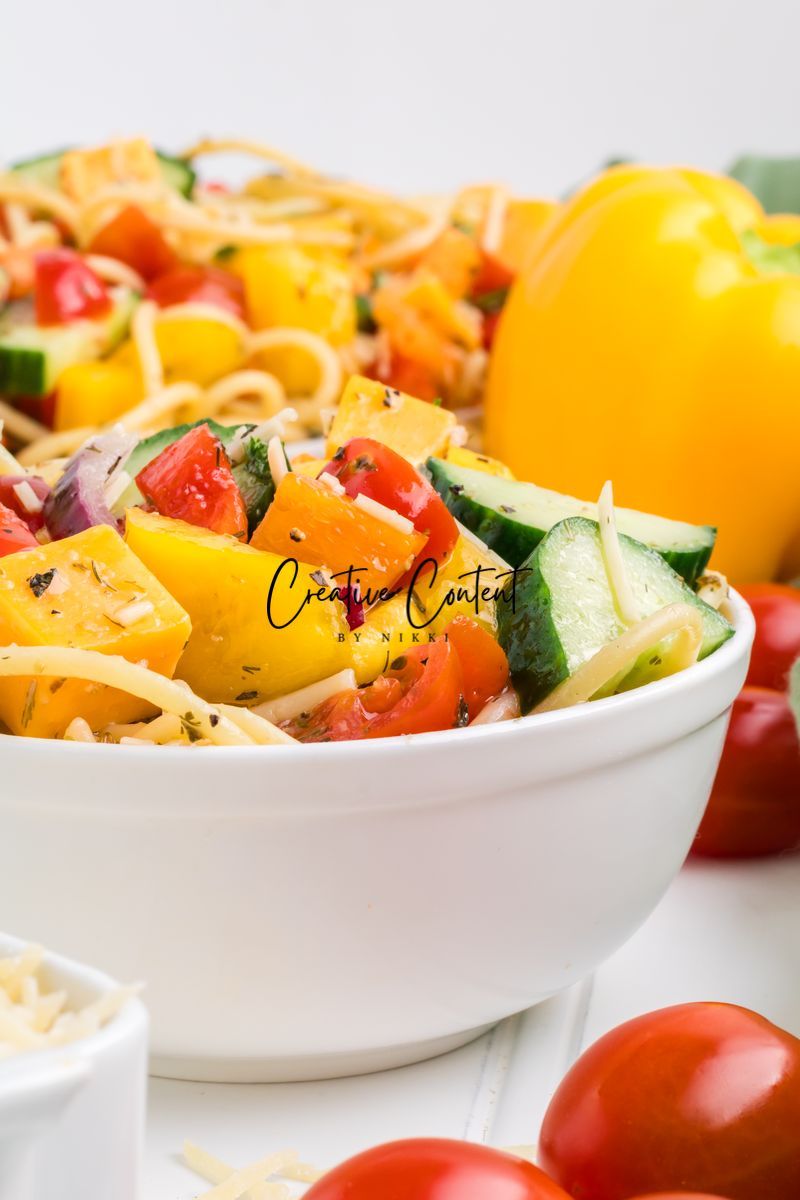 Spaghetti Pasta Salad - Set 2 of 2